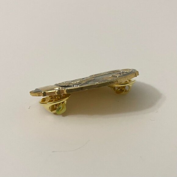 LAPD Los Angeles Police Pin Badge Double Backing Pinback - Picture 4 of 10